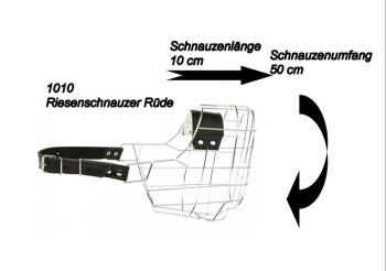 Maulkorb Drahtkorb klassisch 3
