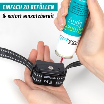 VOSS.PET DOG - AB 2 Antibell Sprühhalsband, Sprayhalsband