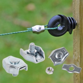 VOSS.PET - Elektrozaun Komplettset, 230V mit Elektrozaungerät fenci M09