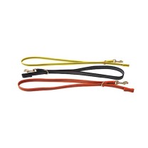 Klin - Gummierte Sportleine-Kurzführer, 12mm gelb