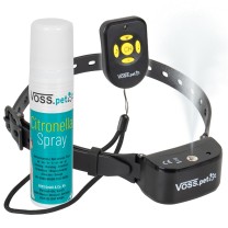 VOSS.PET DOG - AB5-R Antibell Sprühhalsband & Ferntrainer - 85m