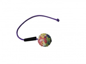Velcrogummiball mit Schnur für Flexband - 50