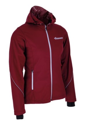 Gappay - Damen-Softshell Jacke Reflex, rot