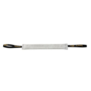 Beißwulst Chromleder flach - 4cm breit, 2H 40cm