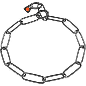 Herm. Sprenger - Halskette Edelstahl, schwarz - 3mm 58cm