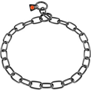 Herm. Sprenger - Halskette Edelstahl Medium schwarz - 3mm 54cm