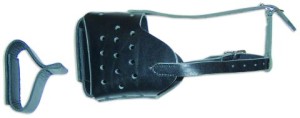 Schweikert - Verbellkorb mit Leder- und Gummipolster