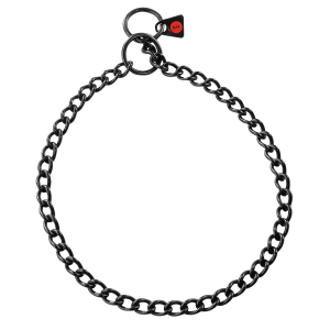 Herm. Sprenger - Halskette Edelstahl rund, schwarz - 2,5mm 50cm