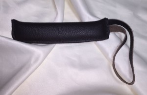 Beißwurst Leder 5 x 20cm, 1H