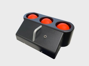 Cannonball - 3er Ballwurfmaschine, Ballkanone - wiederaufladbar