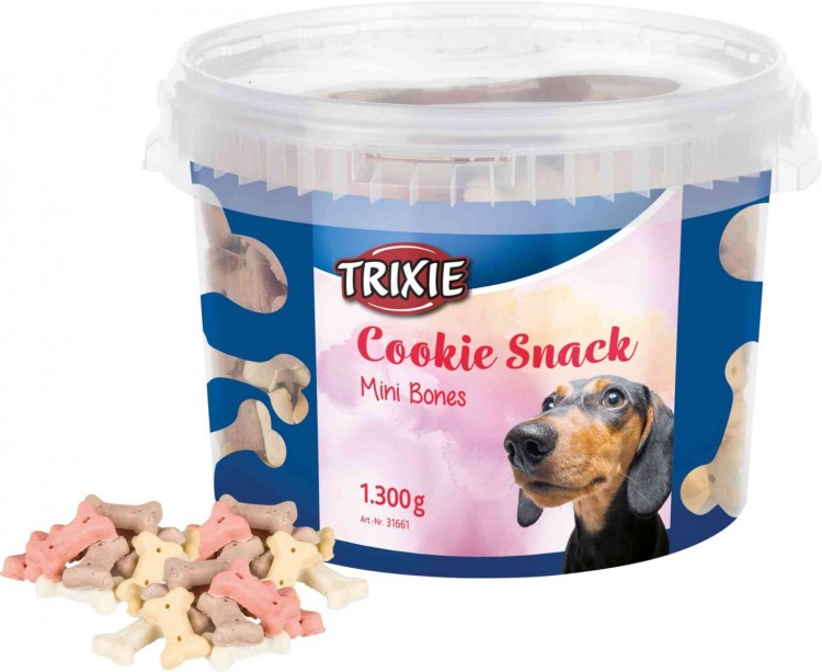 TRIXIE - Cookie Snack Mini Bones, XXL
