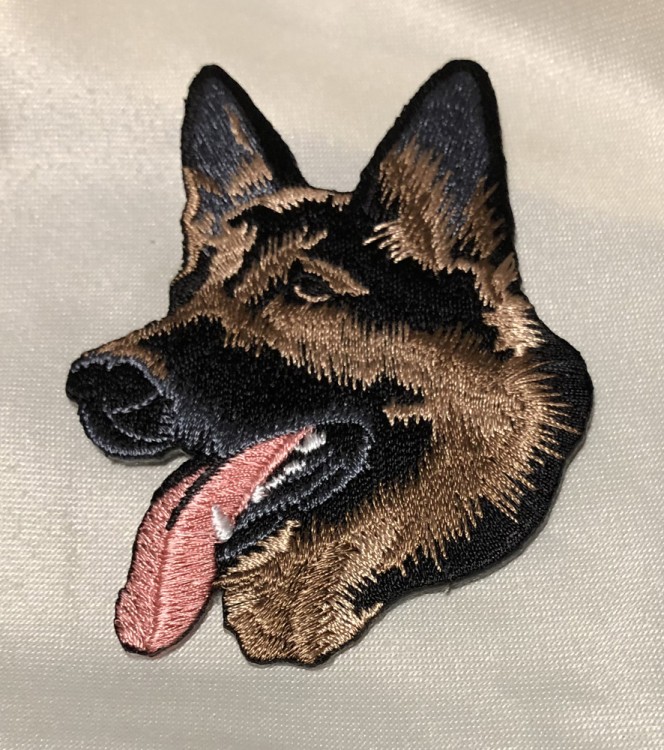 Aufbügler / Stickemblem / Aufnäher Schäferhund