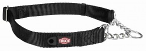 TRIXIE - Premium Zug-Stopp-Halsband, schwarz M