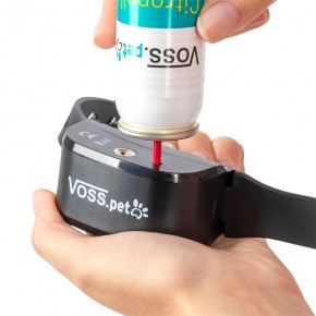 VOSS.PET DOG - AB5-R Antibell Sprühhalsband & Ferntrainer - 85m